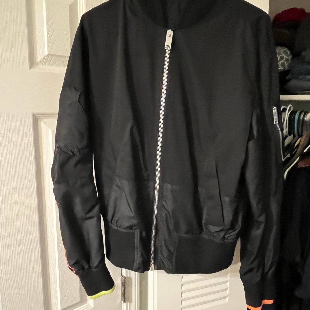 Versus by "Gianni Versace" Black Bomber Jacket  Size 46